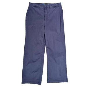 Old Navy Navy Extra High Rise Wide Leg Pants (Size 10)